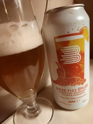 Metalchopz's photo of Gose Fizz Épicée (Genévrier, Gingembre, Citron & Habanero)