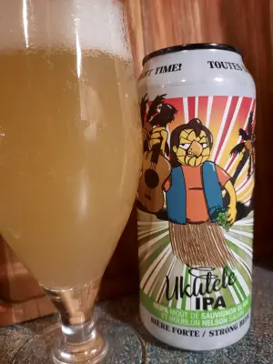 Metalchopz's photo of Ukulele IPA: Moût de Sauvignon Blanc et Nelson Sauvin