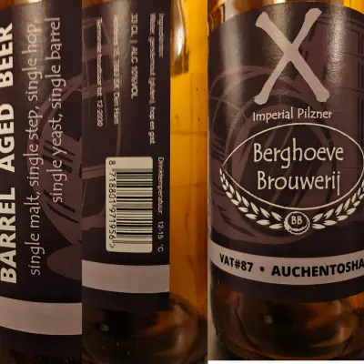 Basementonline's photo of X Imperial Pilzner - VAT#91: Cachaca