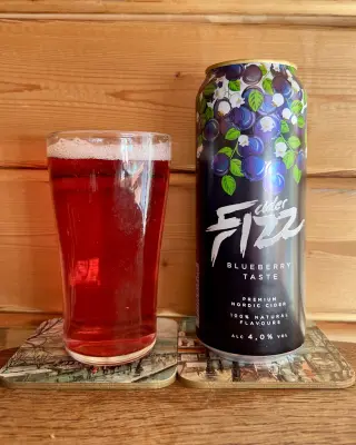Grumbo's photo of Fizz Cider Blueberry Taste