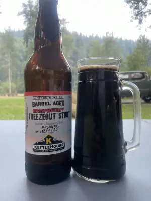 poisoneddwarf's photo of Barrel Aged Raspberry Freezeout Stout