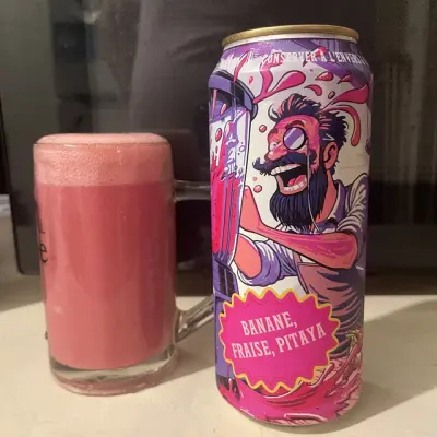KansaiBeerLovers's photo of Brew Juice: Fraise, Banane, Fruit du Dragon