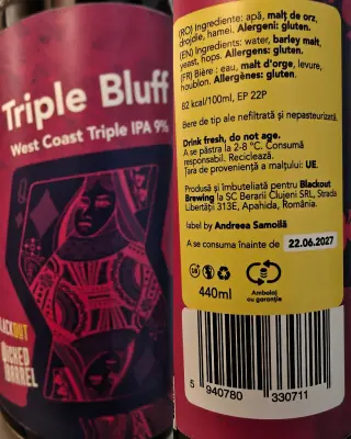 Basementonline's photo of Triple Bluff