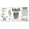 Baxbier Original 050 Series #002 - Kliekjesbier 2017