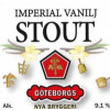 Göteborgs Nya Bryggeri Imperial Vanilj Stout