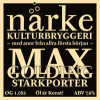 Närke Kulturbryggeri Max Golding Starkporter