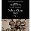 Erve Klein Avest Oele'r Cider (Oogstjaar 2018)