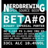 Nerdbrewing Beta #00 Binary Imperial Porter