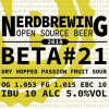 Nerdbrewing Beta #21 Dry Hopped Passion Fruit Sour