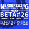 Nerdbrewing Beta #26 Juniper Aged Barley Wine