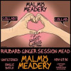 Malmö Meadery Rhubarb Ginger Session Mead