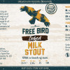 Brouwerij Hoppug Free Bird Oaked Milk Stout
