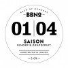 Brew By Numbers 01|04 Saison - Ginger & Grapefruit