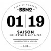 Brew By Numbers 01|19 Saison - Hallertau Blanc & EKG