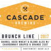 Cascade Brewing Brunch Line
