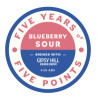Five Points Brewing Company Blueberry Sour