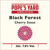 Pope's Yard Brewery Black Forest