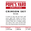 Pope's Yard Brewery Crimson Sky