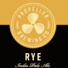 Propeller Brewery Rye IPA
