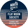 North Brewing Co Flat Moon Society - Peach