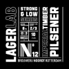 Brouwerij Noordt LagerLab N°12 - Strong & Low Series: Imperial Timber Pilsener
