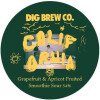 Dig Brew Co California - Grapefruit & Apricot Fruited Smoothie Sour