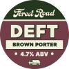 Forest Road Brewing Co. Deft Brown Porter