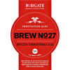 Rudgate Brewery Brew No. 27 - Spiced Xmas Ale