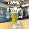 Back Hill Beer Company Gonic Proper with Lime