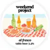 Weekend Project Brewing Co. Al Fresco