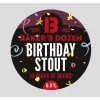 Baker's Dozen Brewing Co. Birthday Stout
