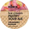 KONIX Brewery Ice Cream | Strawberry, Banana