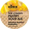 KONIX Brewery Ice Cream | Banana, Mango, Pineapple