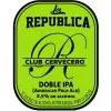 La República Club Cervecero Doble IPA