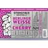 Stoneface Brewing Company Berliner Weisse - Cherry
