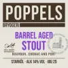 Poppels Bryggeri Barrel Aged Stout, Bourbon, Cognac And Port