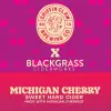 Blackgrass Ciderworks Michigan Cherry