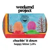 Weekend Project Brewing Co. Chuckin' It Down